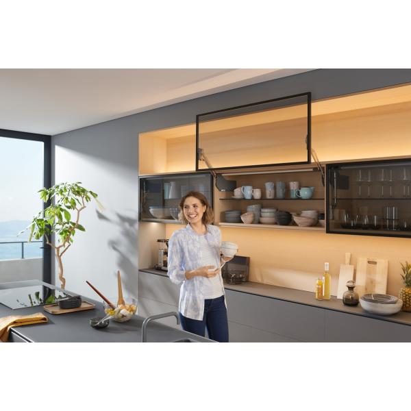 AVENTOS HL top Hochliftklappe, Kraftspeicher (Set), KH=390-580 mm, mit SYSTEM-Schrauben, für SERVO-DRIVE